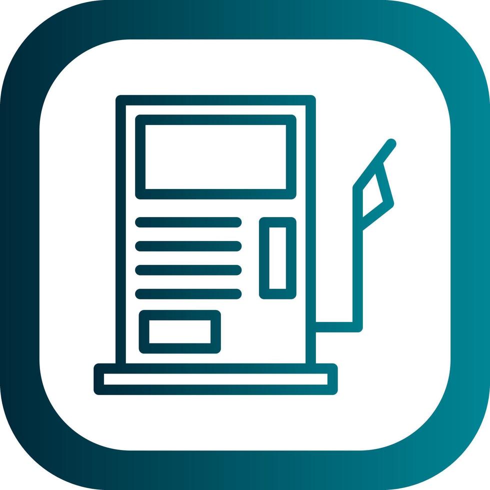 conception d'icône de vecteur de carburant