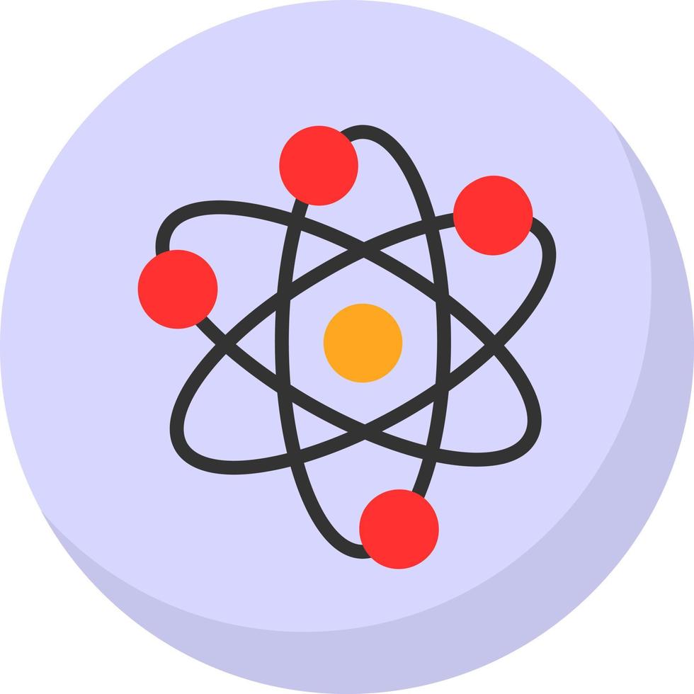 conception d'icônes vectorielles scientifiques vecteur