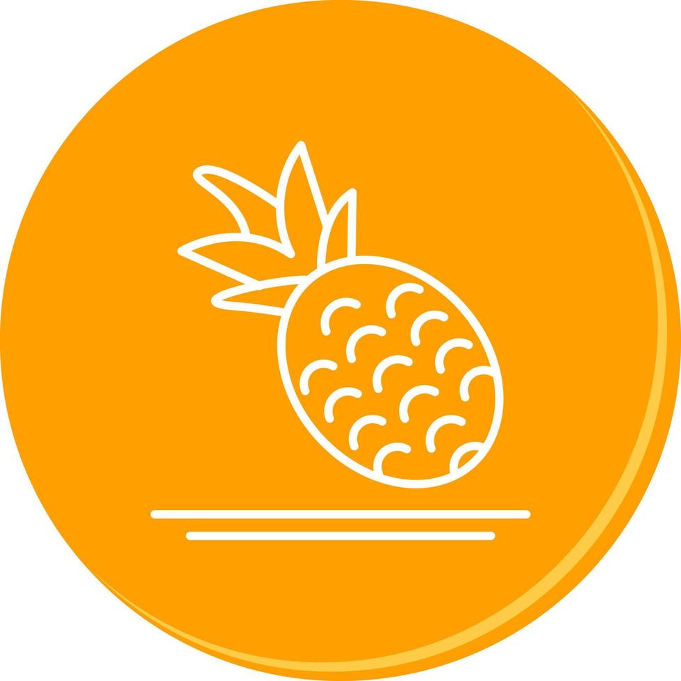 icône de vecteur d'ananas