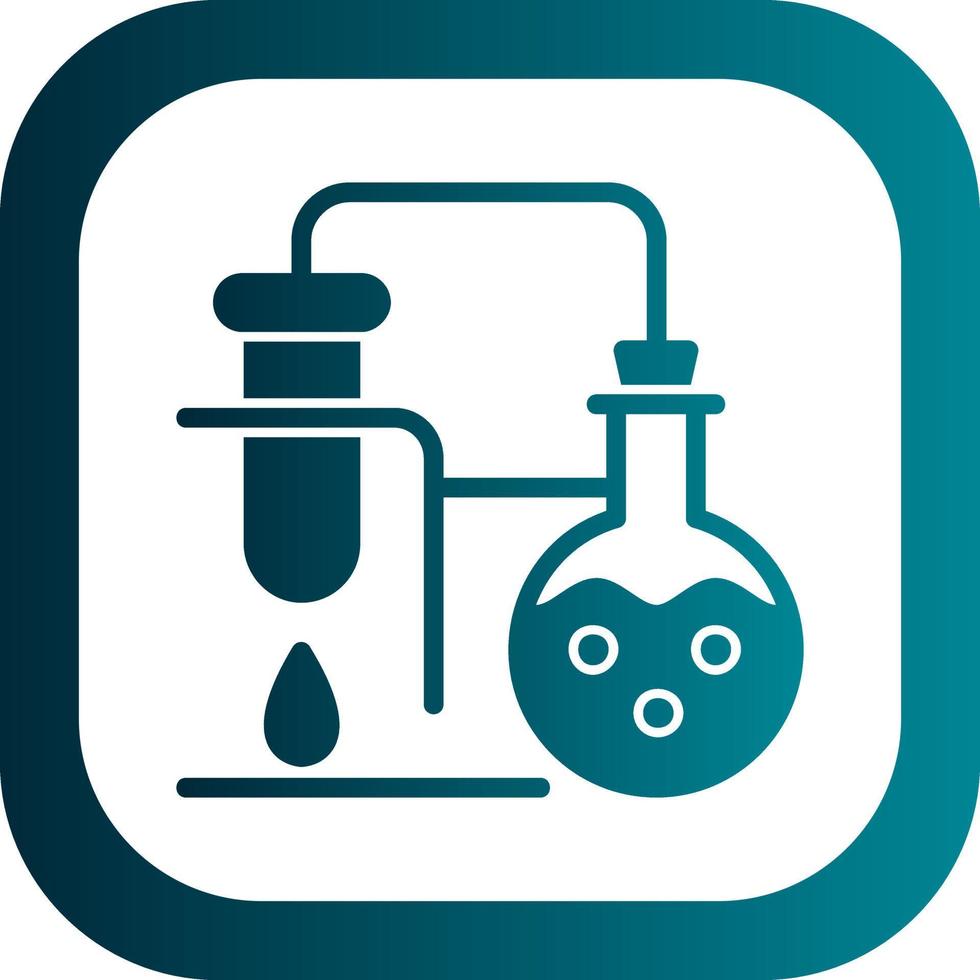 conception d'icône de vecteur d'équipement de laboratoire