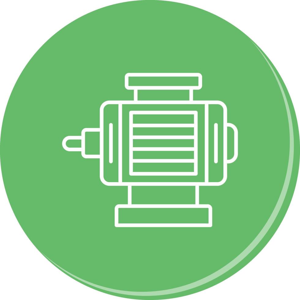 icône de vecteur de moteur électrique