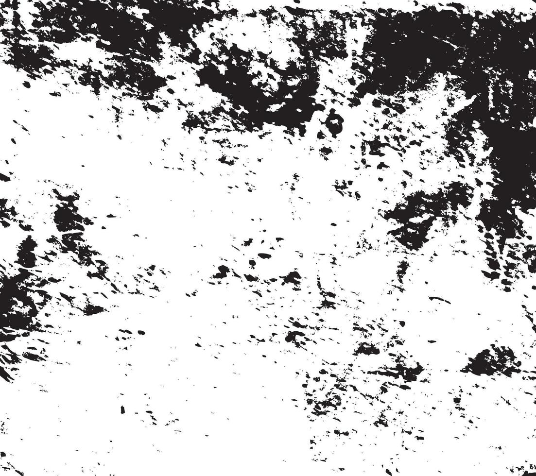 grunge texture effet. affligé recouvrir rugueux texturé. abstrait ancien monochrome. noir isolé sur blanc Contexte. graphique conception élément demi-teinte style concept pour bannière, prospectus, affiche vecteur