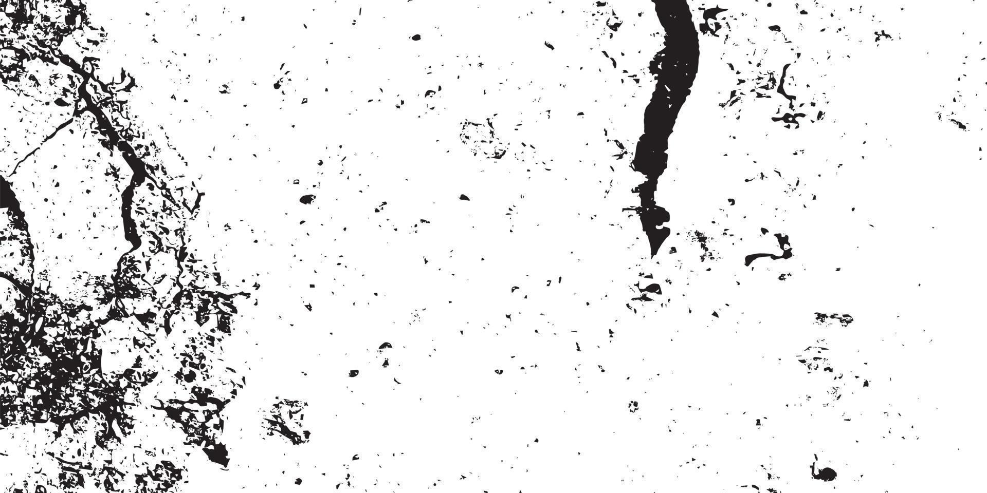 grunge texture effet. affligé recouvrir rugueux texturé. abstrait ancien monochrome. noir isolé sur blanc Contexte. graphique conception élément demi-teinte style concept pour bannière, prospectus, affiche vecteur