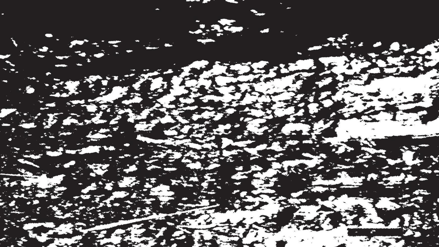 grunge texture effet. affligé recouvrir rugueux texturé. abstrait ancien monochrome. noir isolé sur blanc Contexte. graphique conception élément demi-teinte style concept pour bannière, prospectus, affiche vecteur