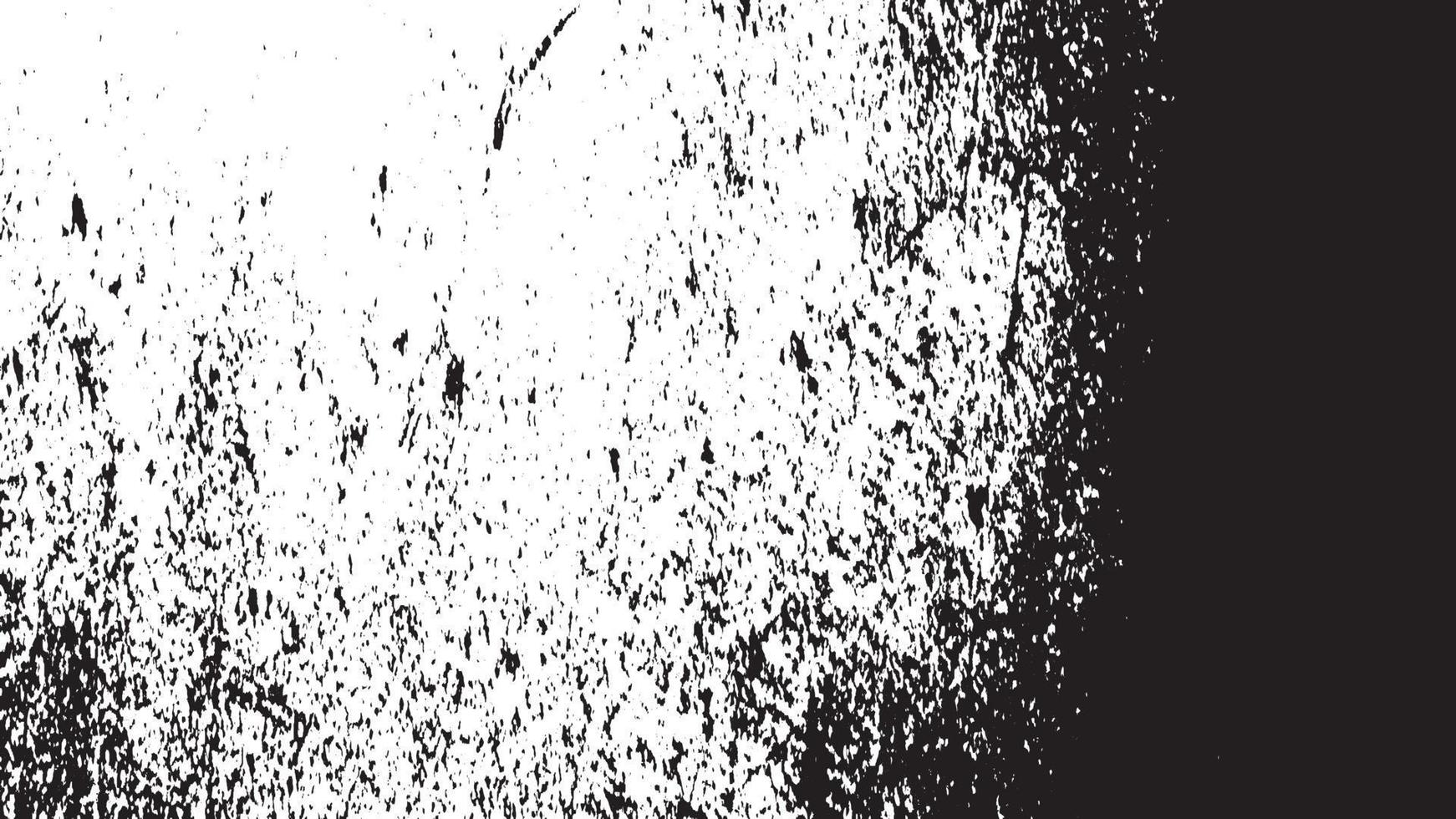 grunge texture effet. affligé recouvrir rugueux texturé. abstrait ancien monochrome. noir isolé sur blanc Contexte. graphique conception élément demi-teinte style concept pour bannière, prospectus, affiche vecteur