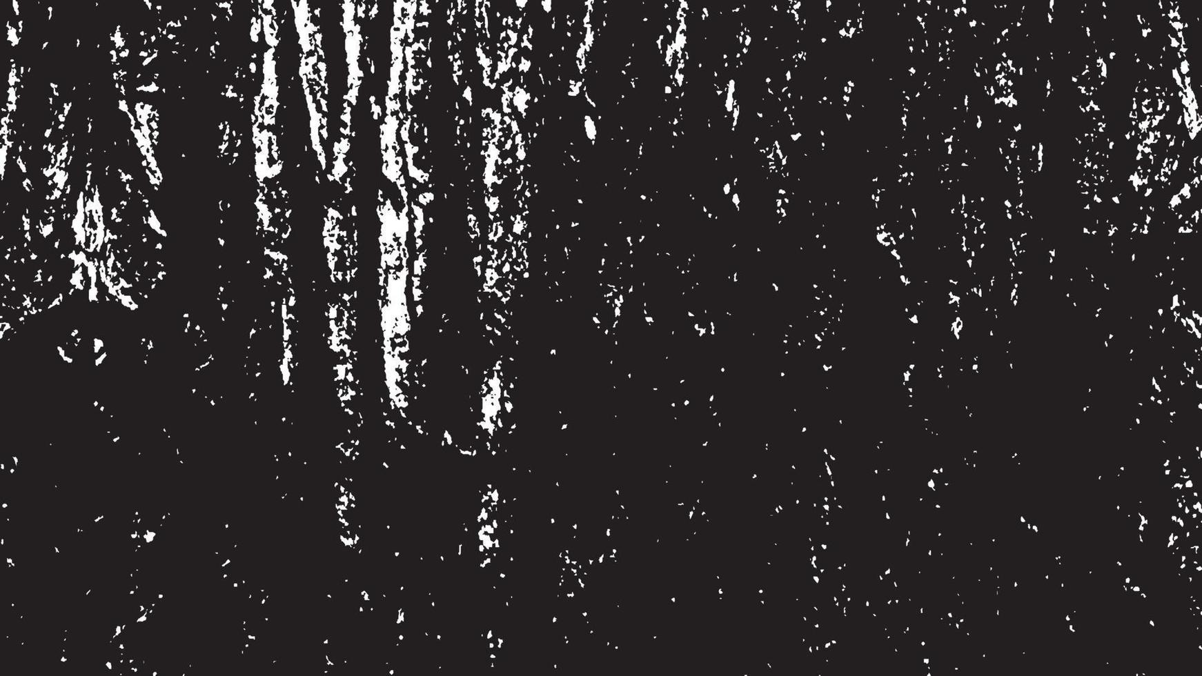 texture de superposition en détresse, arrière-plan grunge noir blanc abstrait, saleté en détresse vectorielle, texture de copeaux, fissures, rayures, éraflures, poussière, saleté. vecteur