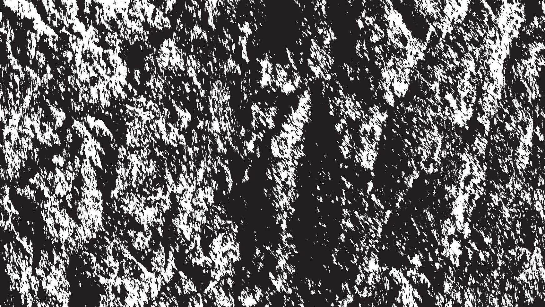 texture de superposition en détresse, arrière-plan grunge noir blanc abstrait, saleté en détresse vectorielle, texture de copeaux, fissures, rayures, éraflures, poussière, saleté. vecteur