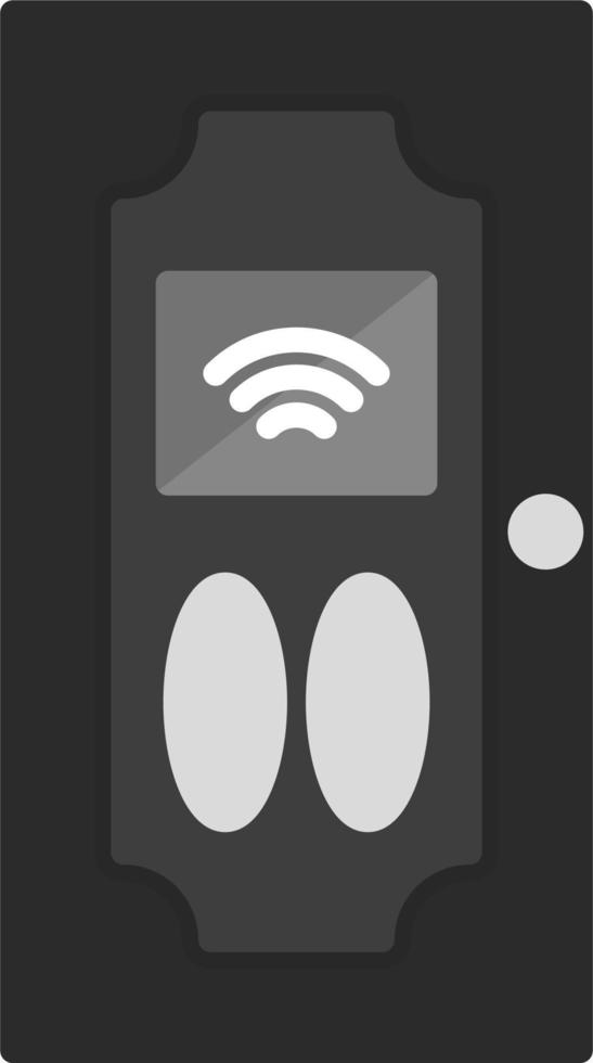 icône de vecteur de porte intelligente