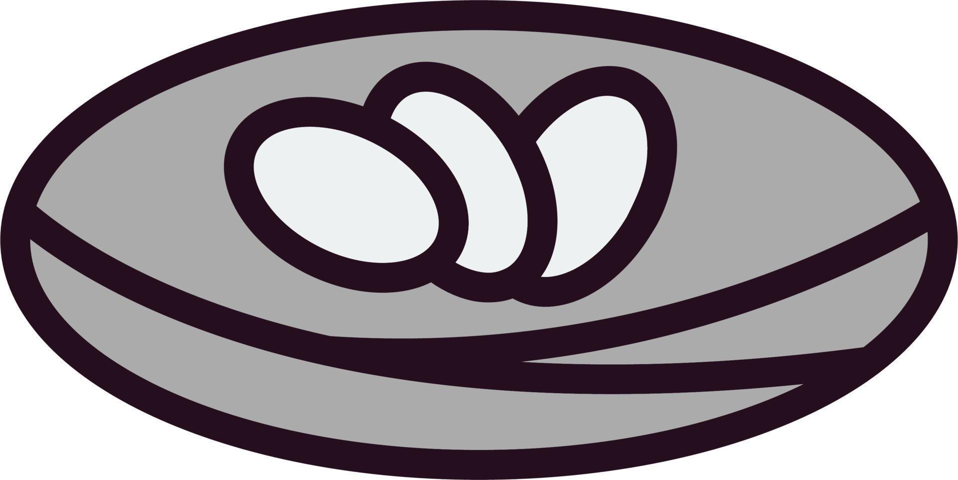 icône de vecteur de nid