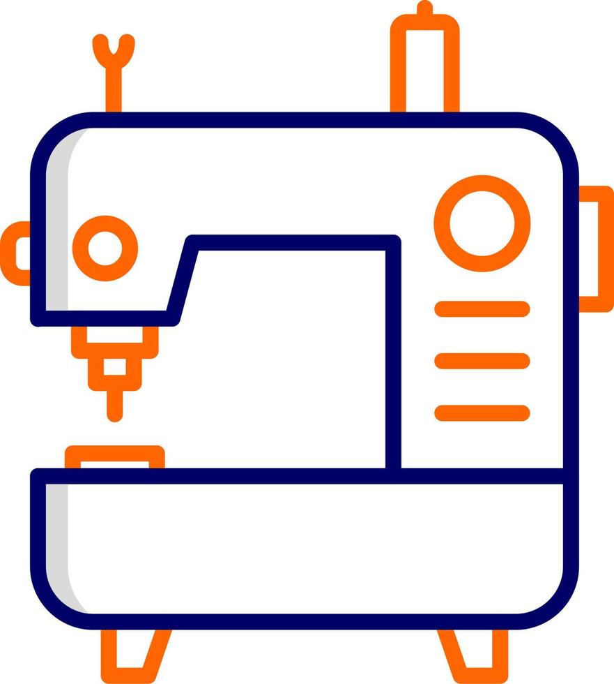 icône de vecteur de machine à coudre