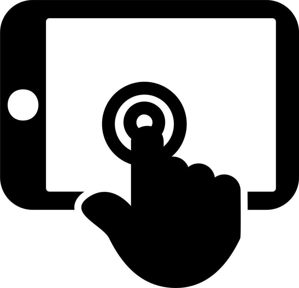 icône de vecteur de tablette