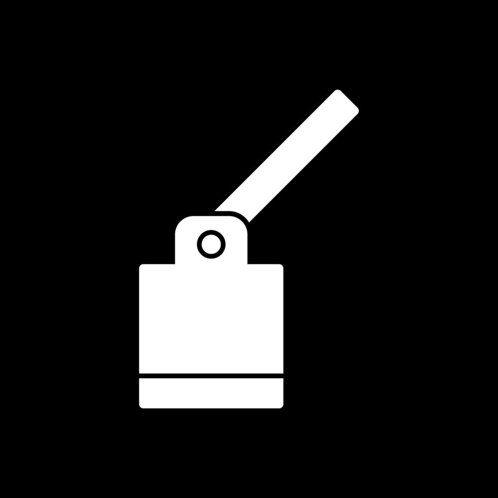 conception d'icône de vecteur de houe