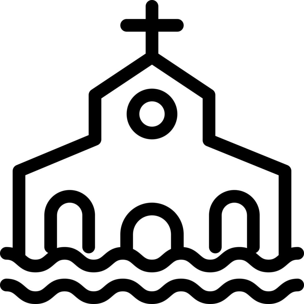 catholique vecteur illustration sur une background.premium qualité symboles.vecteur Icônes pour concept et graphique conception.