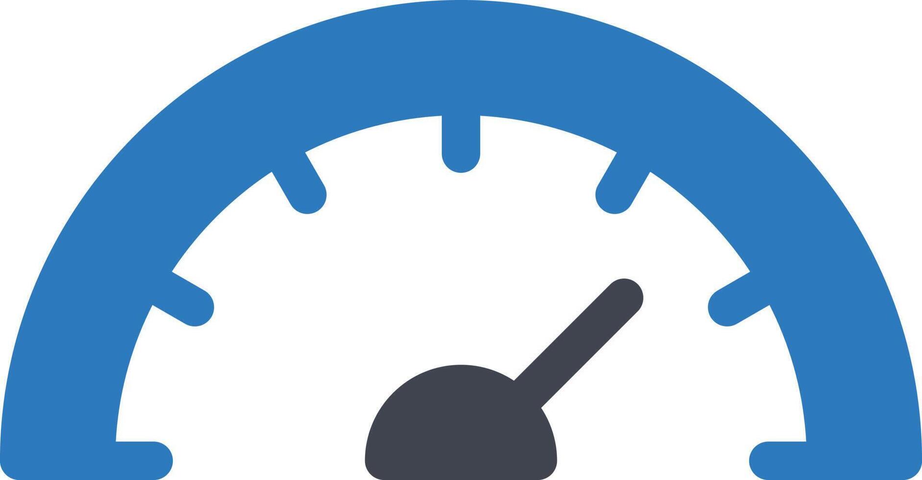 illustration vectorielle de compteur de vitesse sur fond.symboles de qualité premium.icônes vectorielles pour le concept et la conception graphique. vecteur