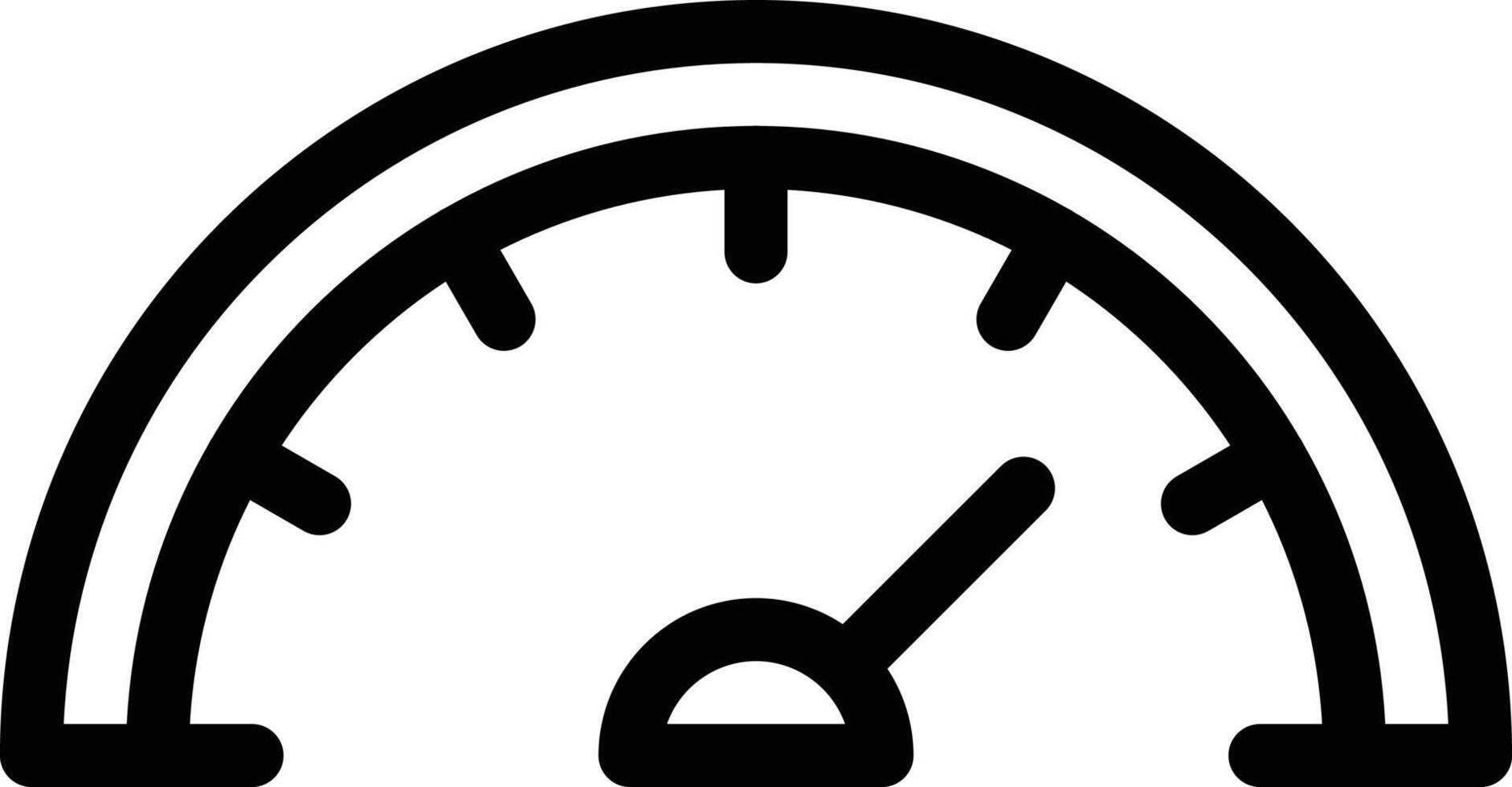 illustration vectorielle de compteur de vitesse sur fond.symboles de qualité premium.icônes vectorielles pour le concept et la conception graphique. vecteur