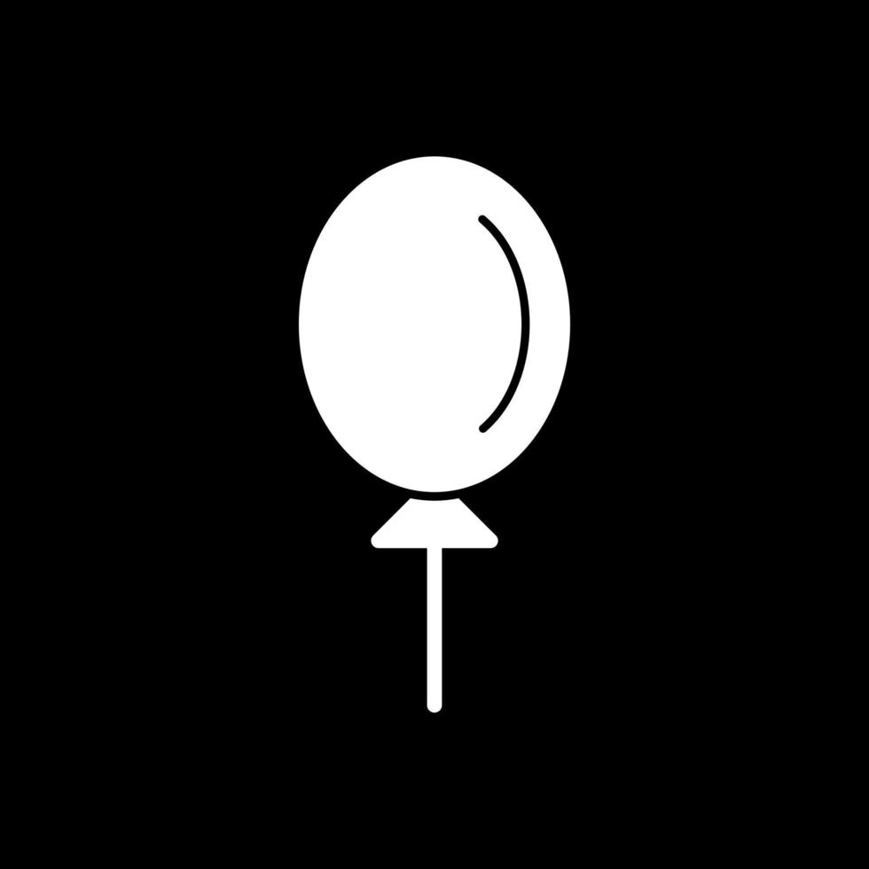 conception d'icône de vecteur de ballon