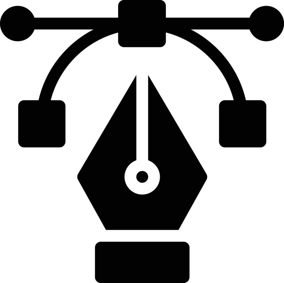 illustration vectorielle de Bézier sur fond. symboles de qualité premium. icônes vectorielles pour le concept et la conception graphique. vecteur