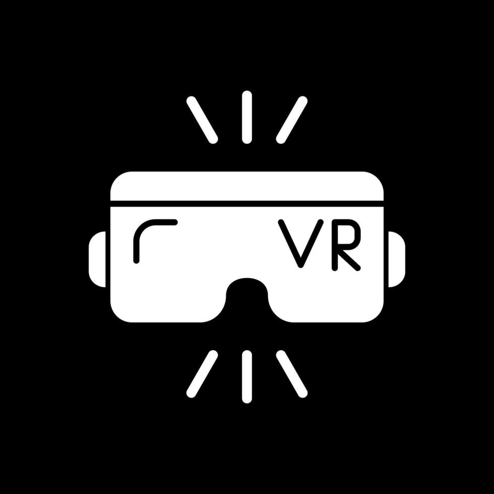 conception d'icônes vectorielles de réalité virtuelle vecteur