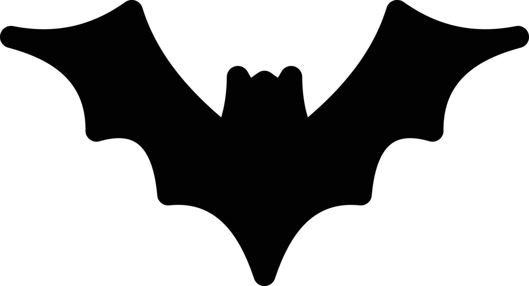 illustration vectorielle de chauve-souris sur un fond. symboles de qualité premium. icônes vectorielles pour le concept et la conception graphique. vecteur