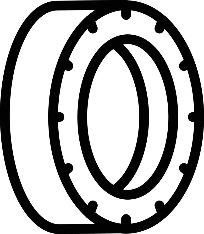 illustration vectorielle de roue sur un fond. symboles de qualité premium. icônes vectorielles pour le concept et la conception graphique. vecteur