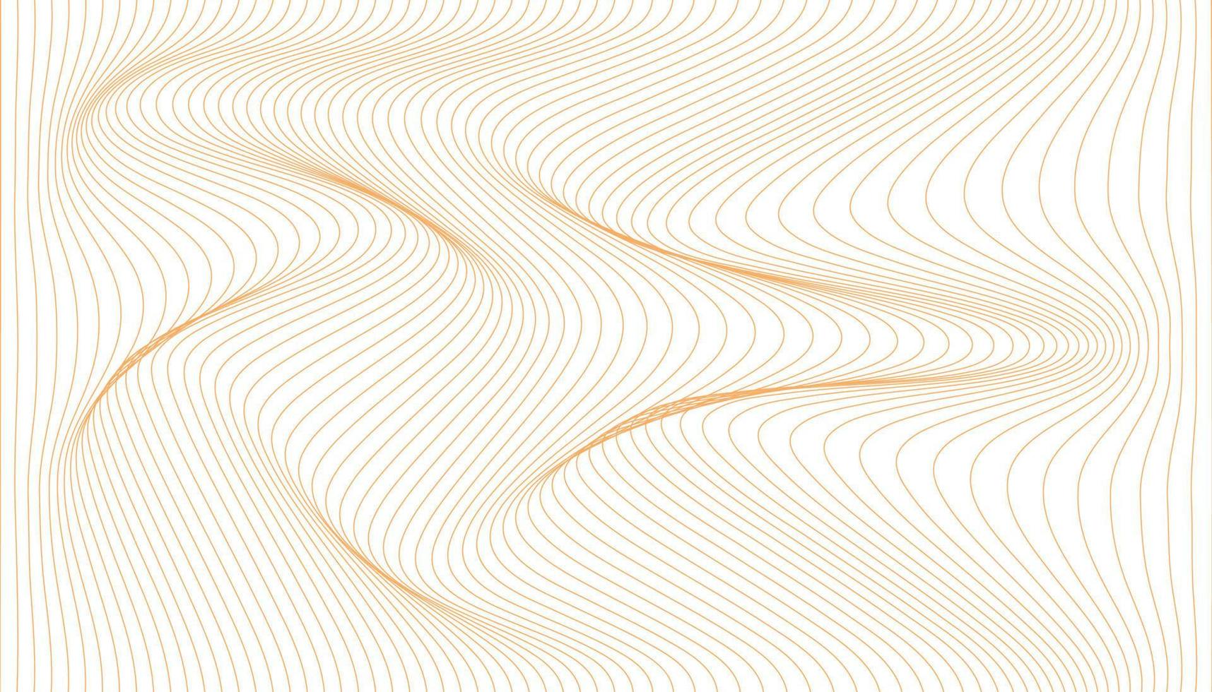 ligne vagues sur blanc arrière-plan, abstrait Contexte vecteur conception