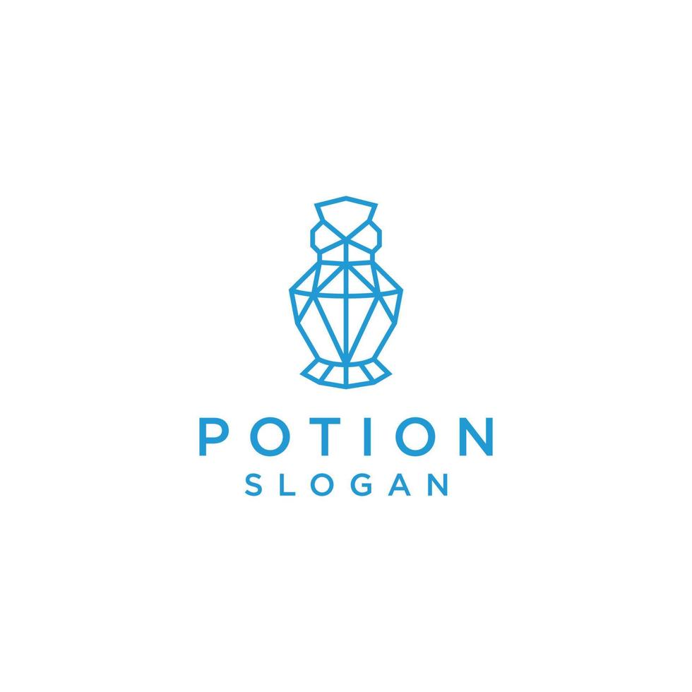 potion logo conception icône vecteur