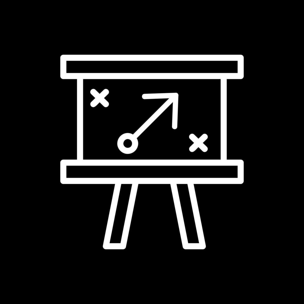 conception d'icône de vecteur de stratégie de planification