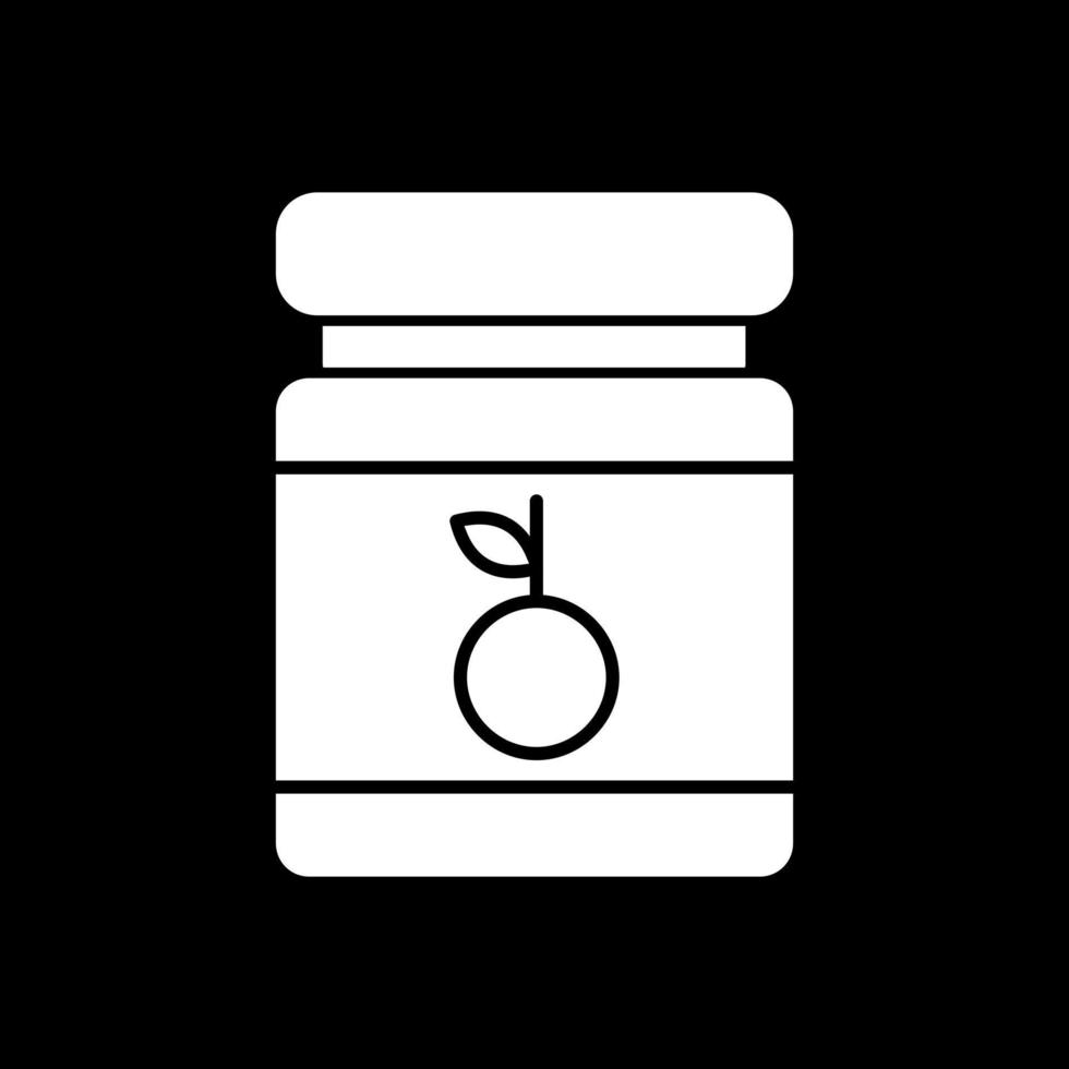 conception d'icône de vecteur de confiture