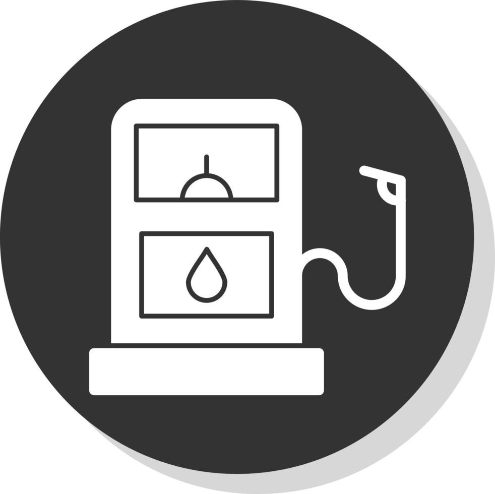 conception d'icône de vecteur de pétrole