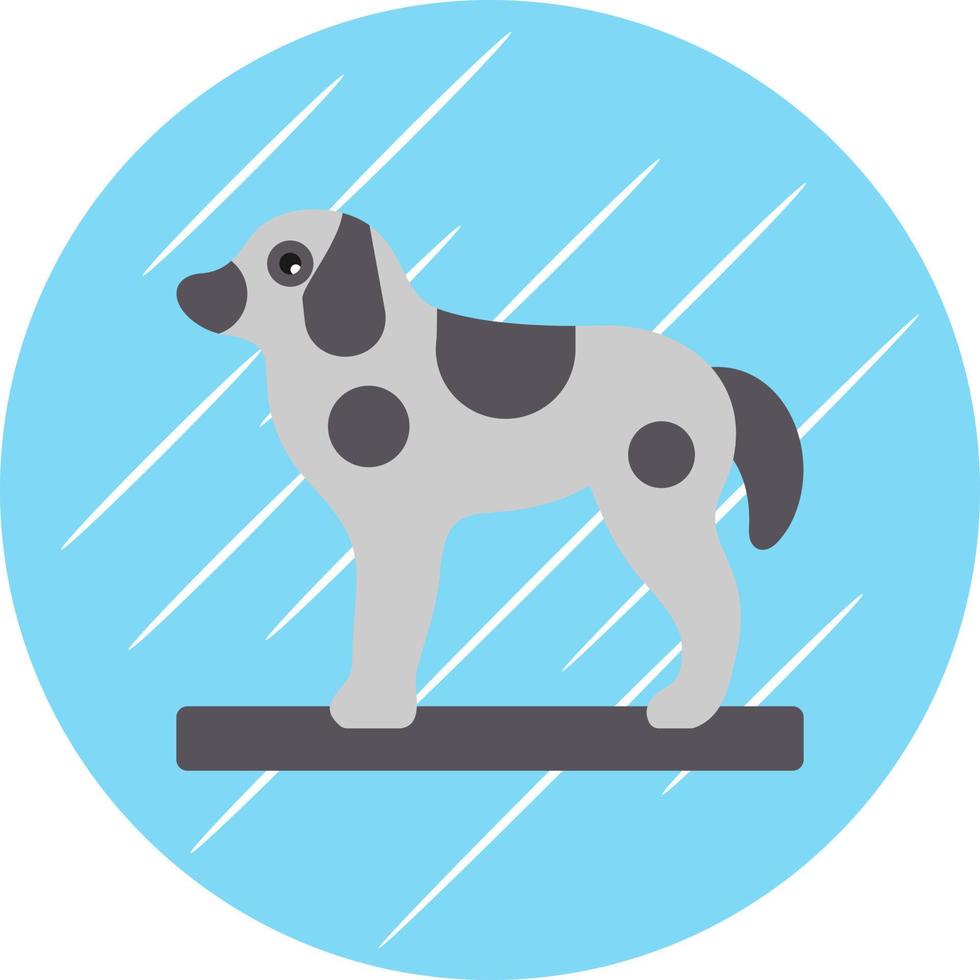 conception d'icône de vecteur de chien