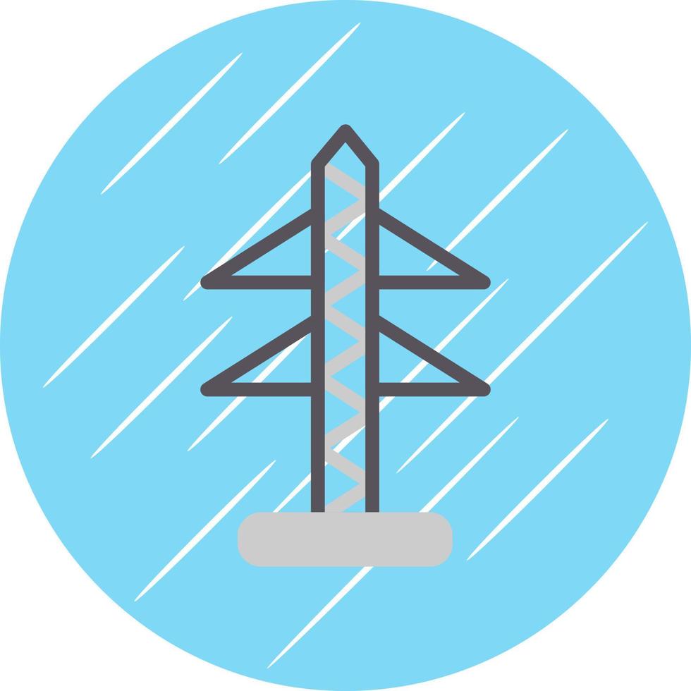 conception d'icône de vecteur de tour électrique