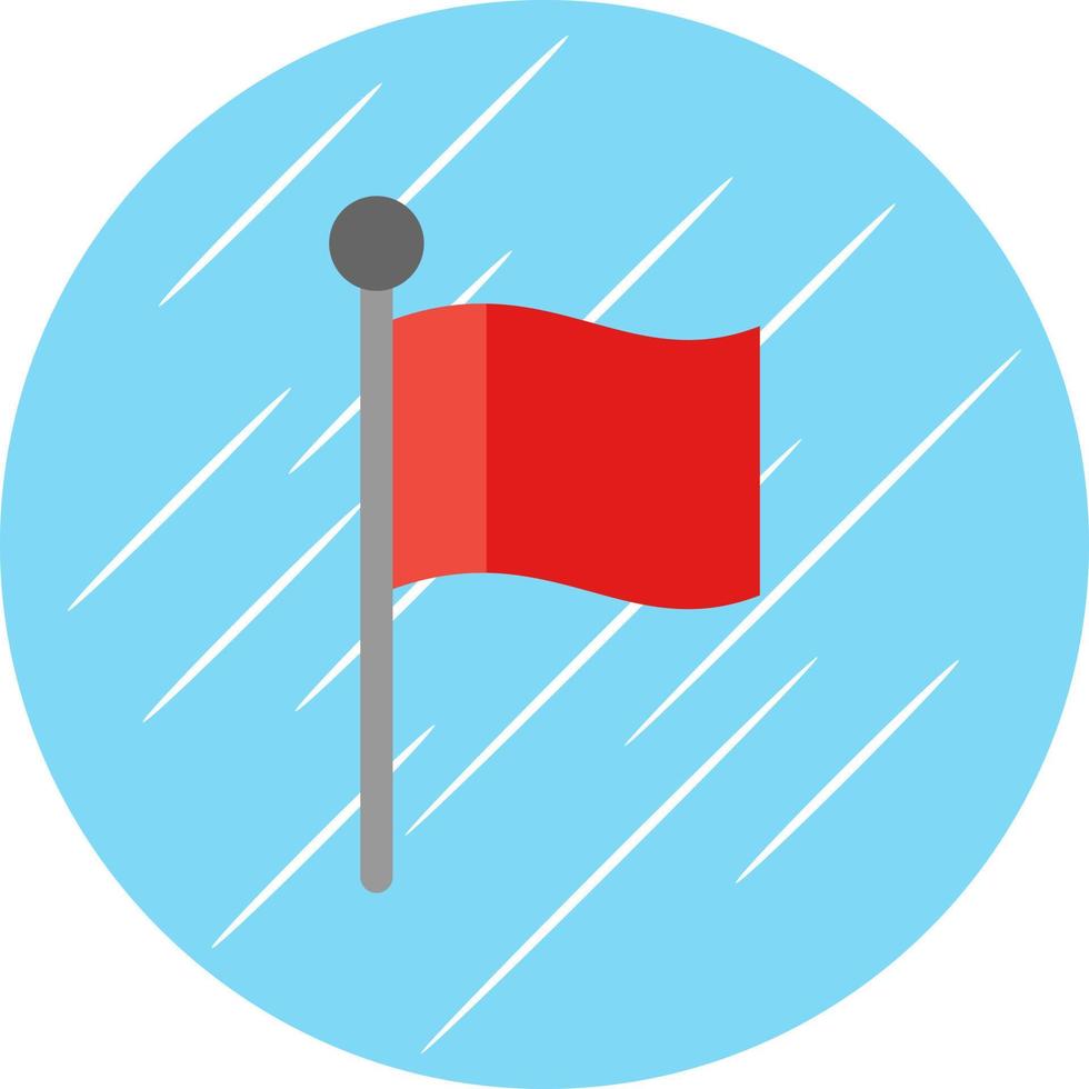 conception d'icône de vecteur de drapeau