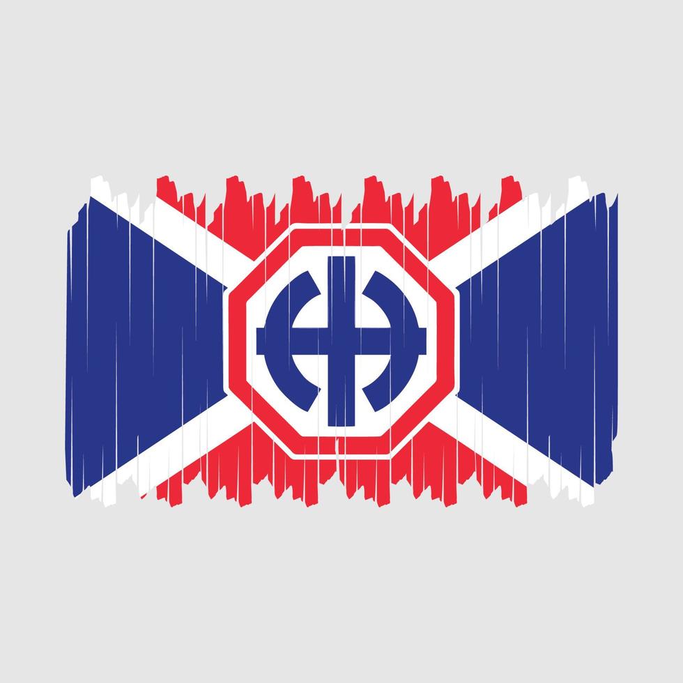 vecteur de brosse drapeau soviétique