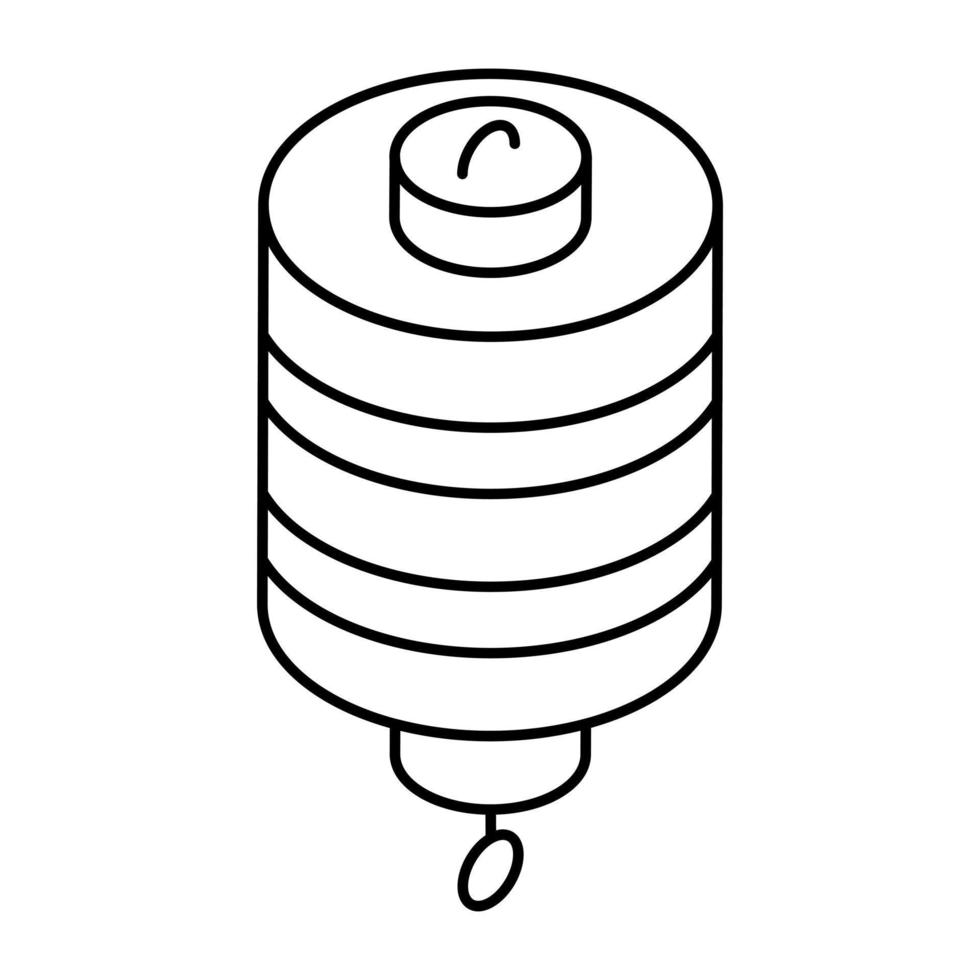 icône du design moderne de pétard vecteur