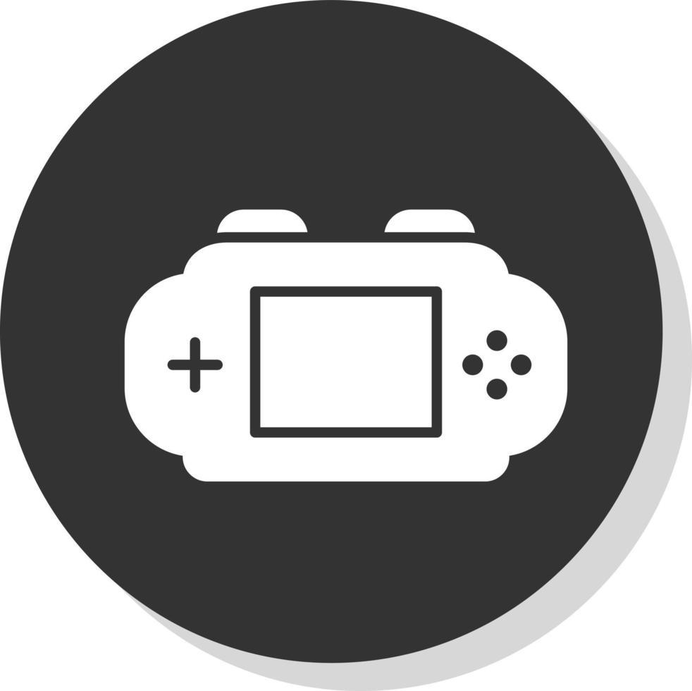 conception d'icône de vecteur de console de jeu