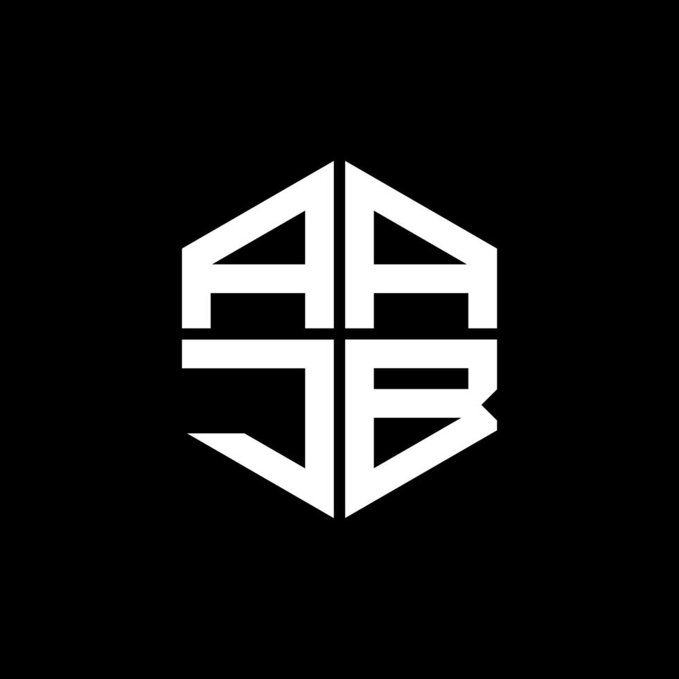 aajb lettre logo Créatif conception avec vecteur graphique, aajb Facile et moderne logo.