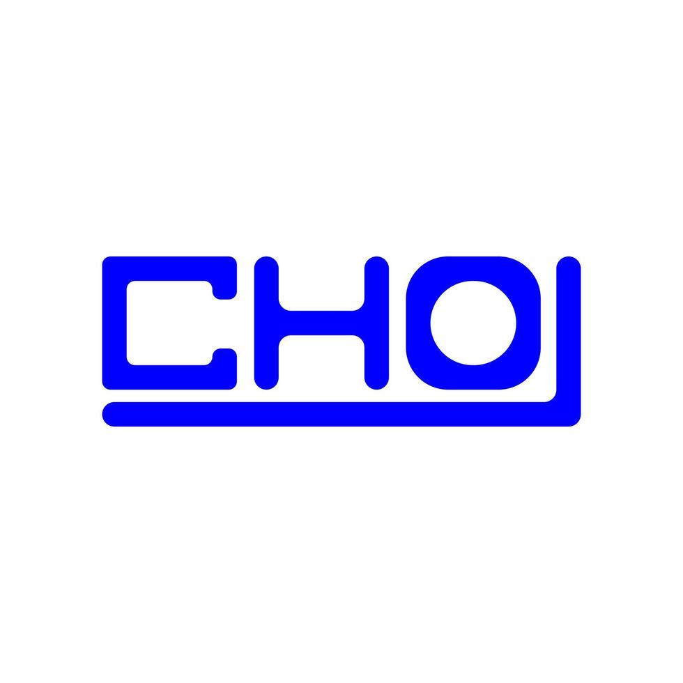 cho lettre logo Créatif conception avec vecteur graphique, cho Facile et moderne logo.