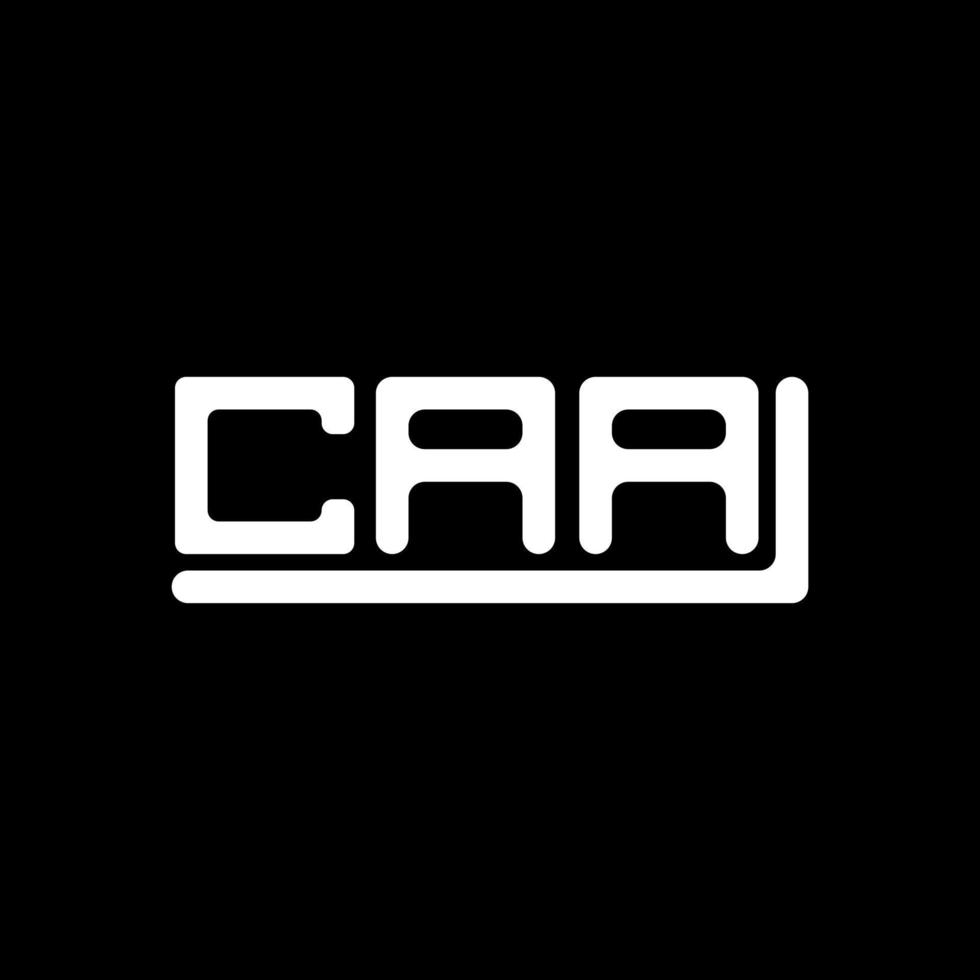 caa lettre logo Créatif conception avec vecteur graphique, caa Facile et moderne logo.