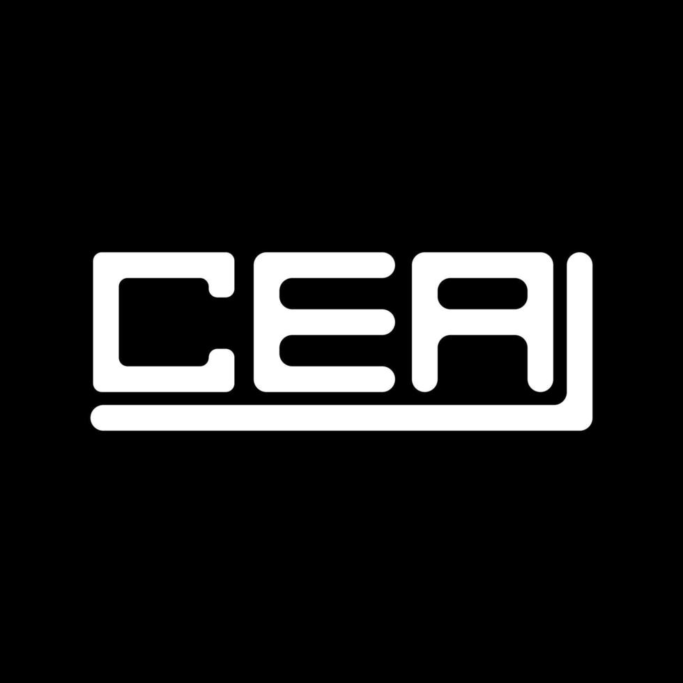 cea lettre logo Créatif conception avec vecteur graphique, cea Facile et moderne logo.