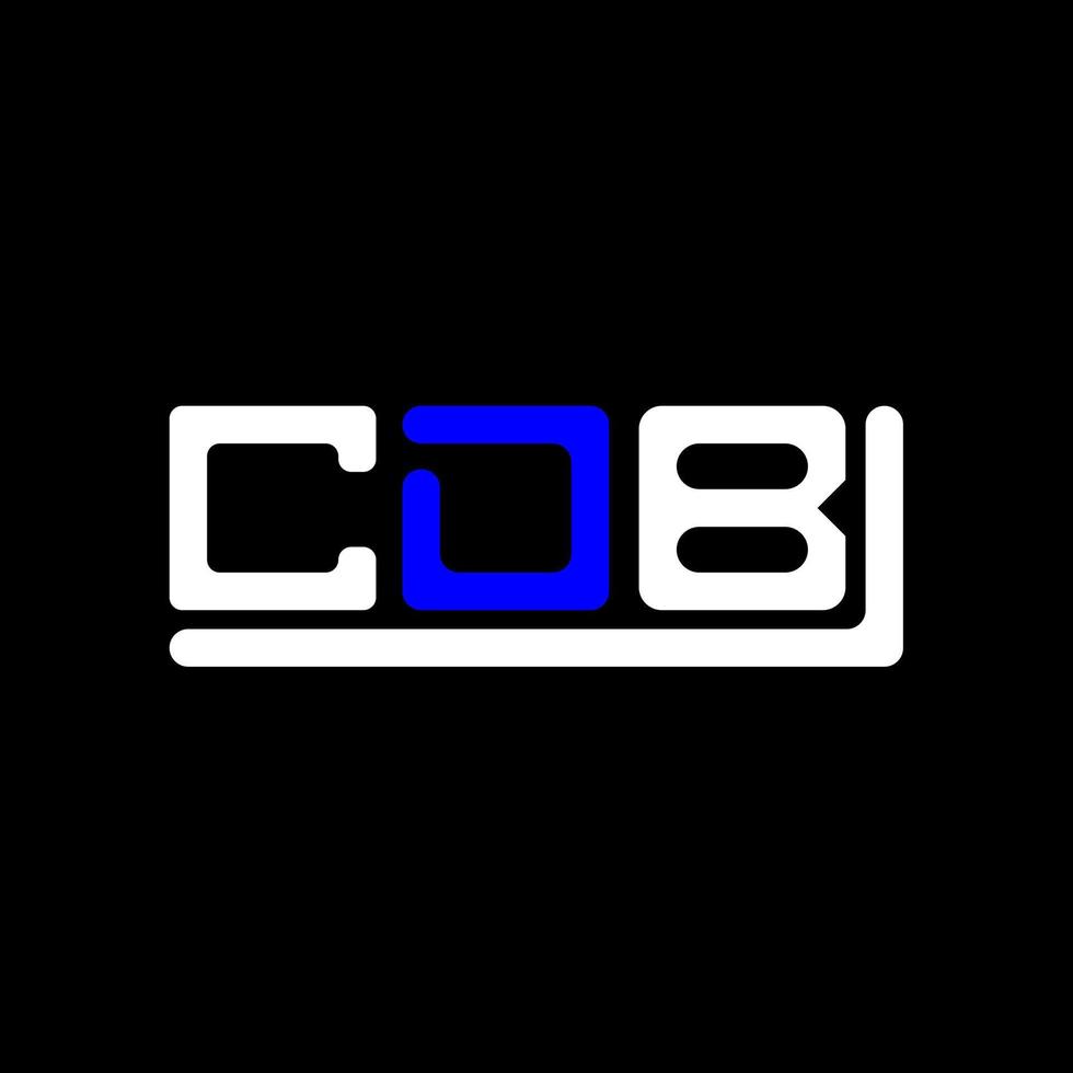 cdb lettre logo Créatif conception avec vecteur graphique, cdb Facile et moderne logo.