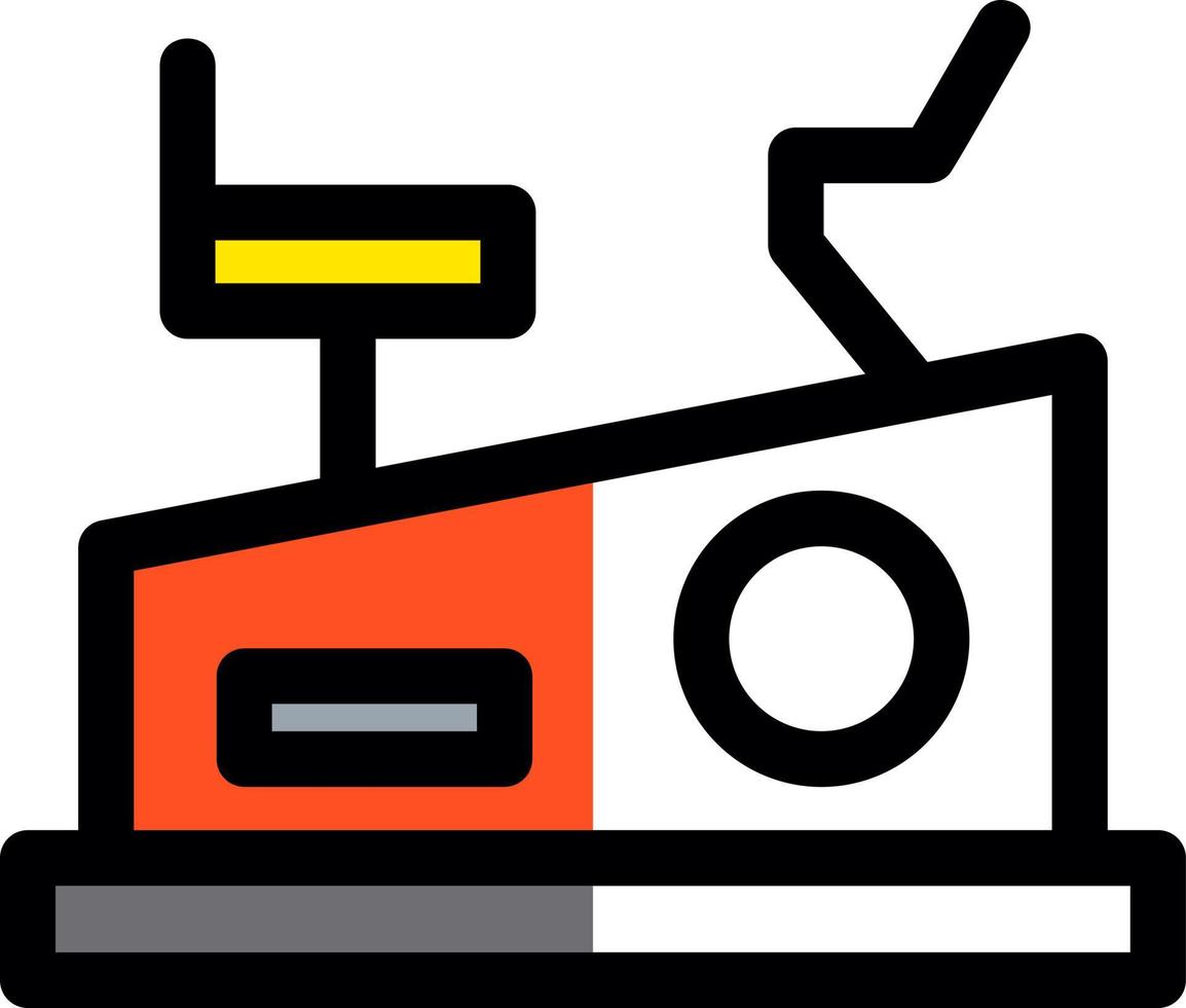 conception d'icône de vecteur de vélo de papeterie