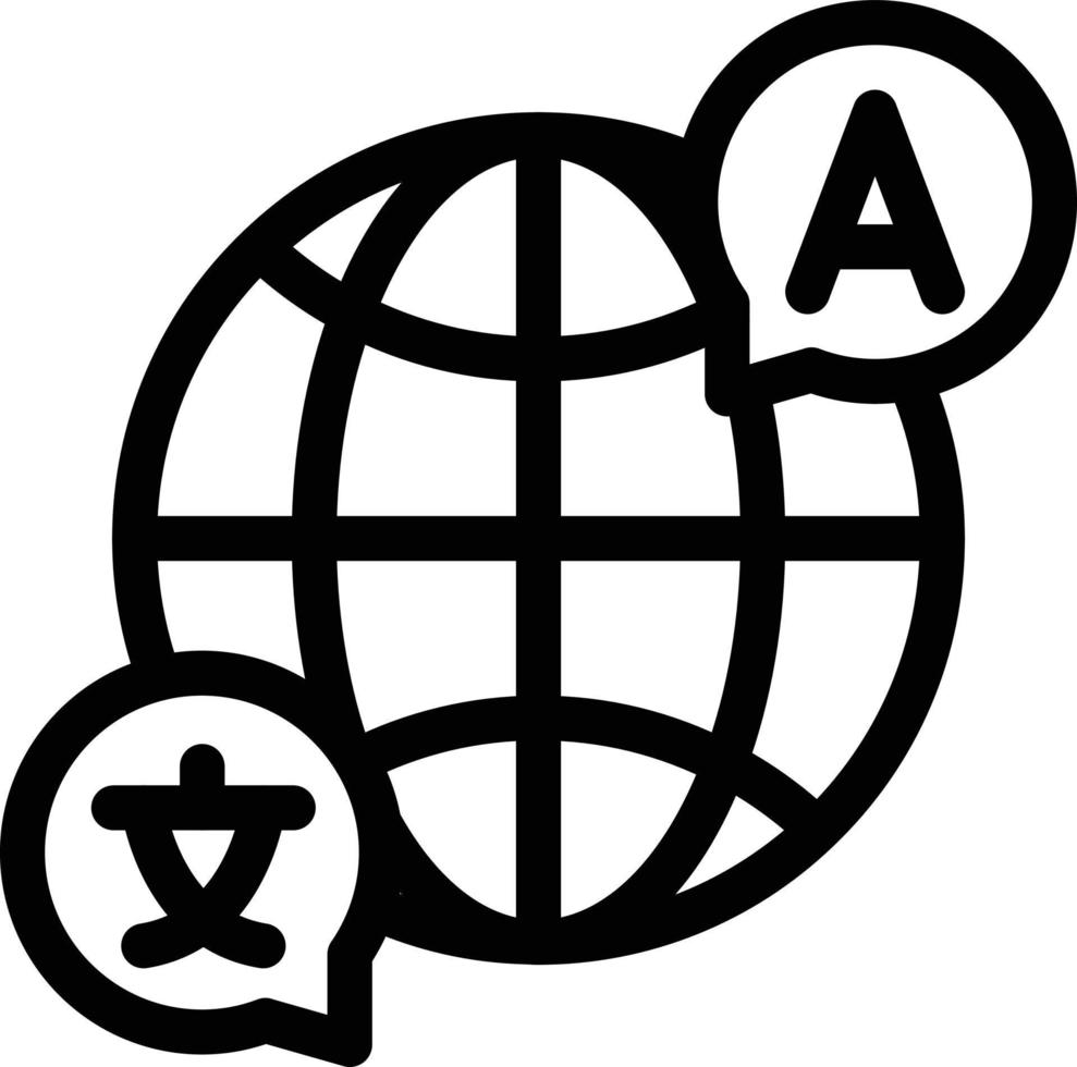 illustration vectorielle globale sur un fond. symboles de qualité premium. icônes vectorielles pour le concept et la conception graphique. vecteur