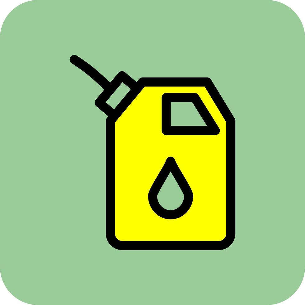 conception d'icône de vecteur de pétrole