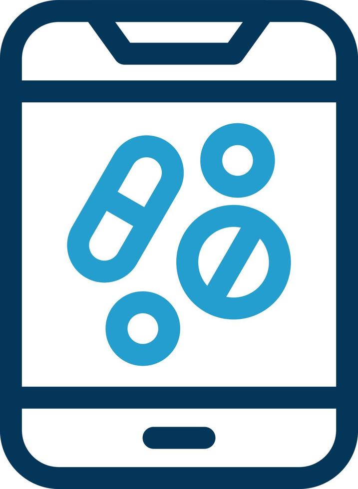 conception d'icône de vecteur de pharmacie en ligne