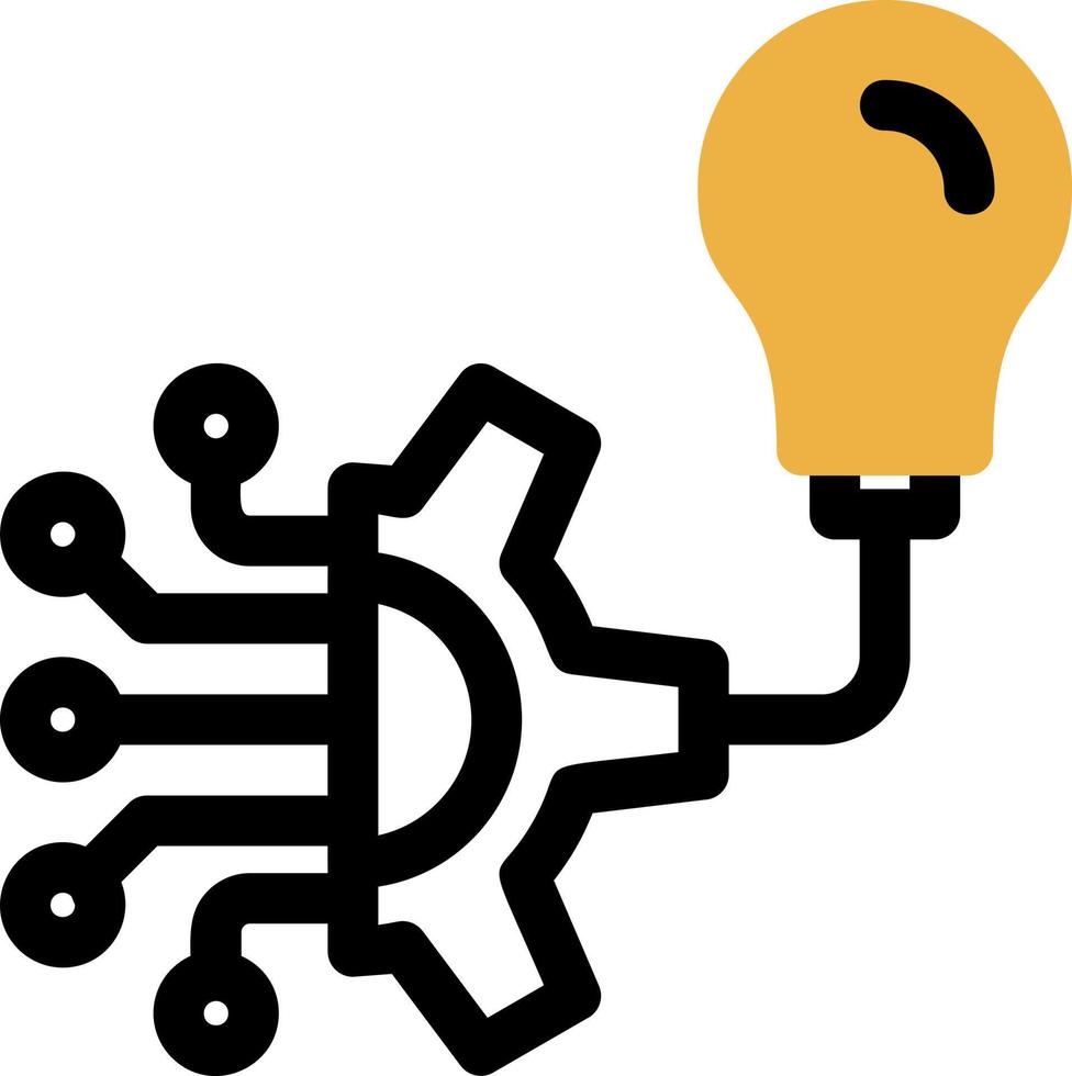 conception d'icônes vectorielles d'apprentissage automatique vecteur