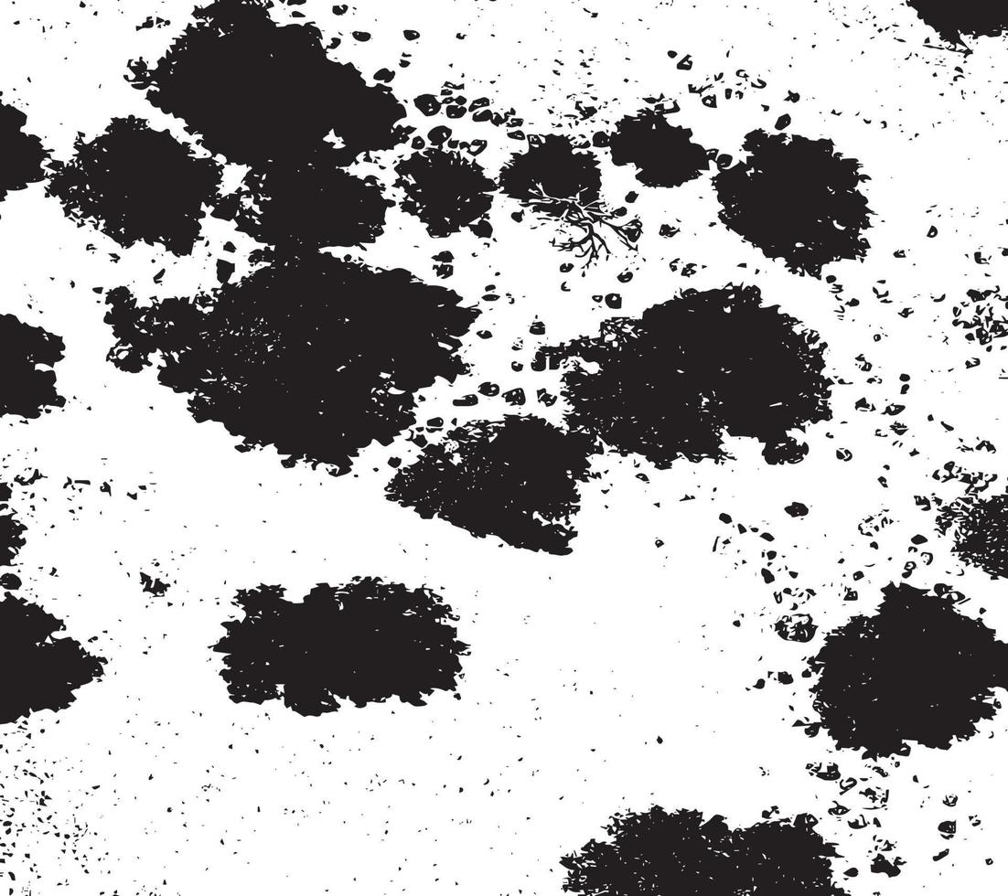 grunge texture effet. affligé recouvrir rugueux texturé. abstrait ancien monochrome. noir isolé sur blanc Contexte. graphique conception élément demi-teinte style concept pour bannière, prospectus, affiche vecteur