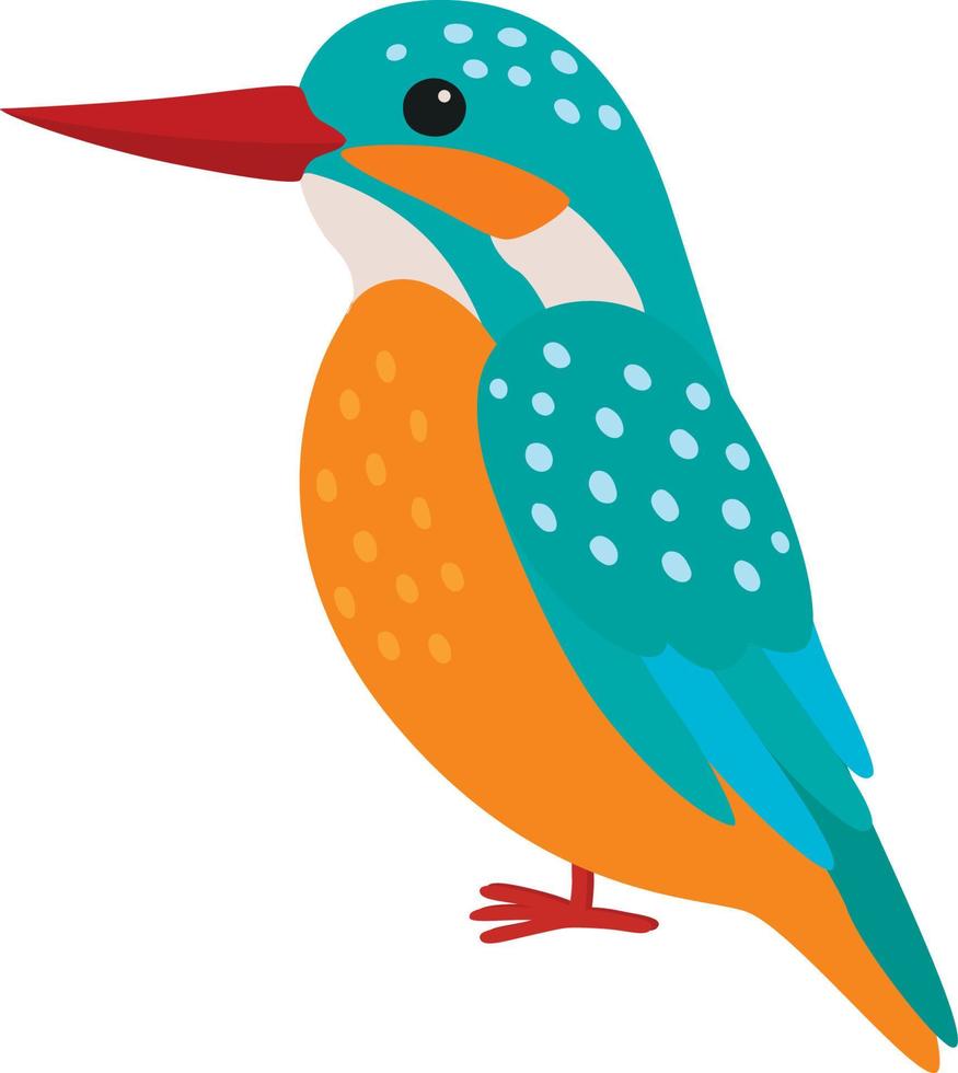 martin-pêcheur oiseau illustration vecteur