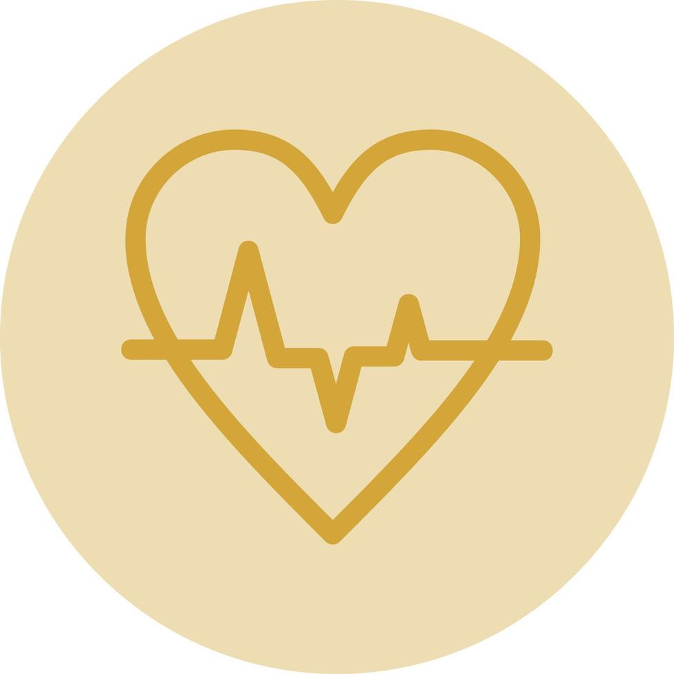 conception d'icônes vectorielles de cardiologie vecteur