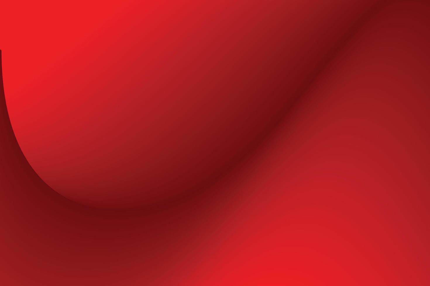 arrière-plan abstrait vague rouge, arrière-plan dégradé fluide, adapté à la page d'accueil et à l'arrière-plan du bureau de l'ordinateur. vecteur 3d