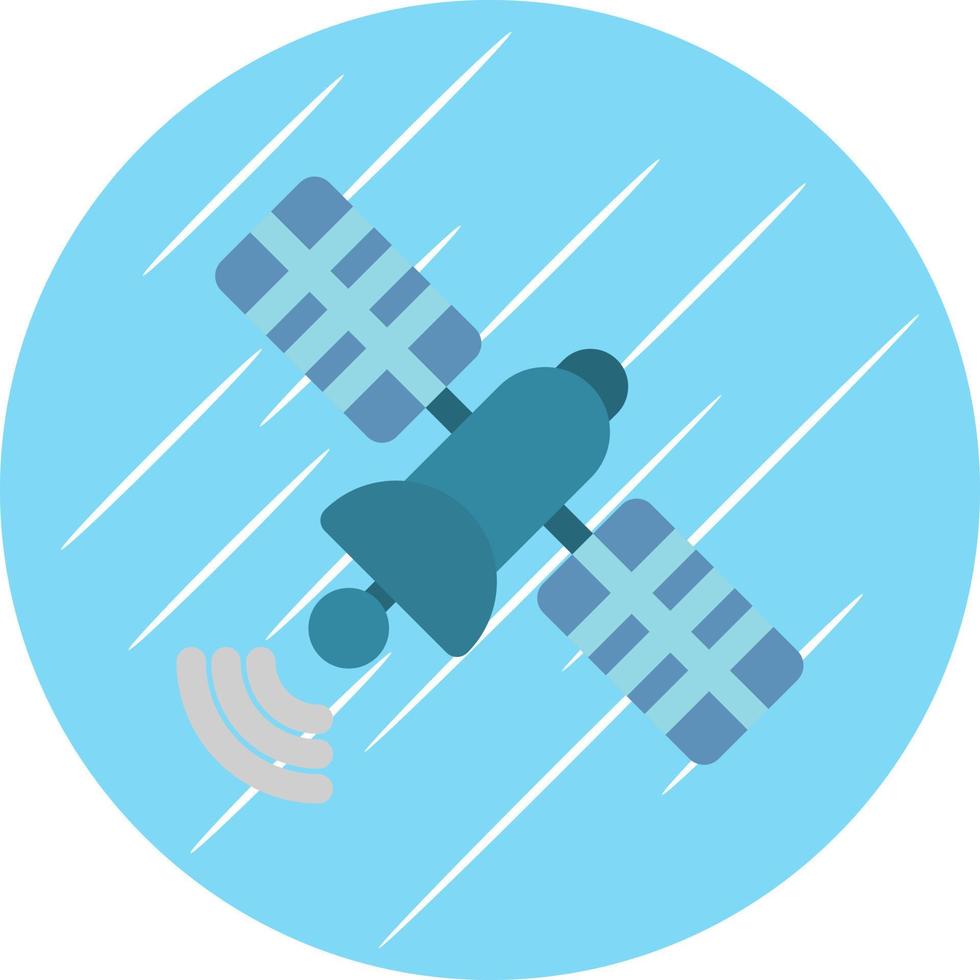 conception d'icône de vecteur satellite